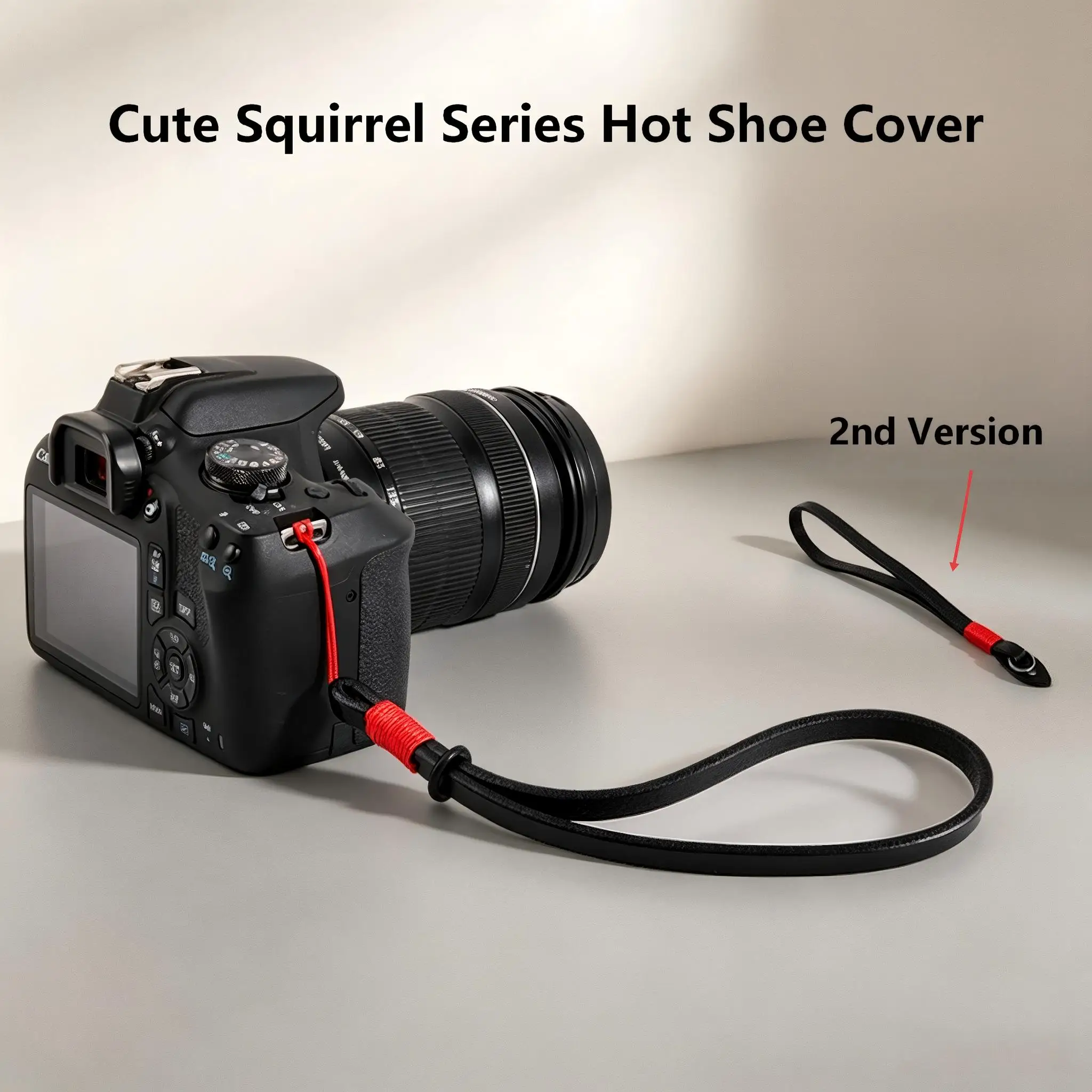 Vintage Soft Leather Camera Hand Strap, Anti-Drop Adjustable Wrist Lanyard, For Sony ZV-1 A7C Canon R50 Nikon Z30 Fujifilm X-T5