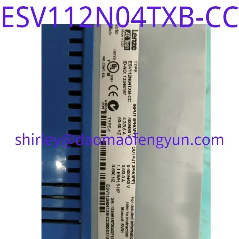 Used Frequency converter ESV112N04TXB-CC