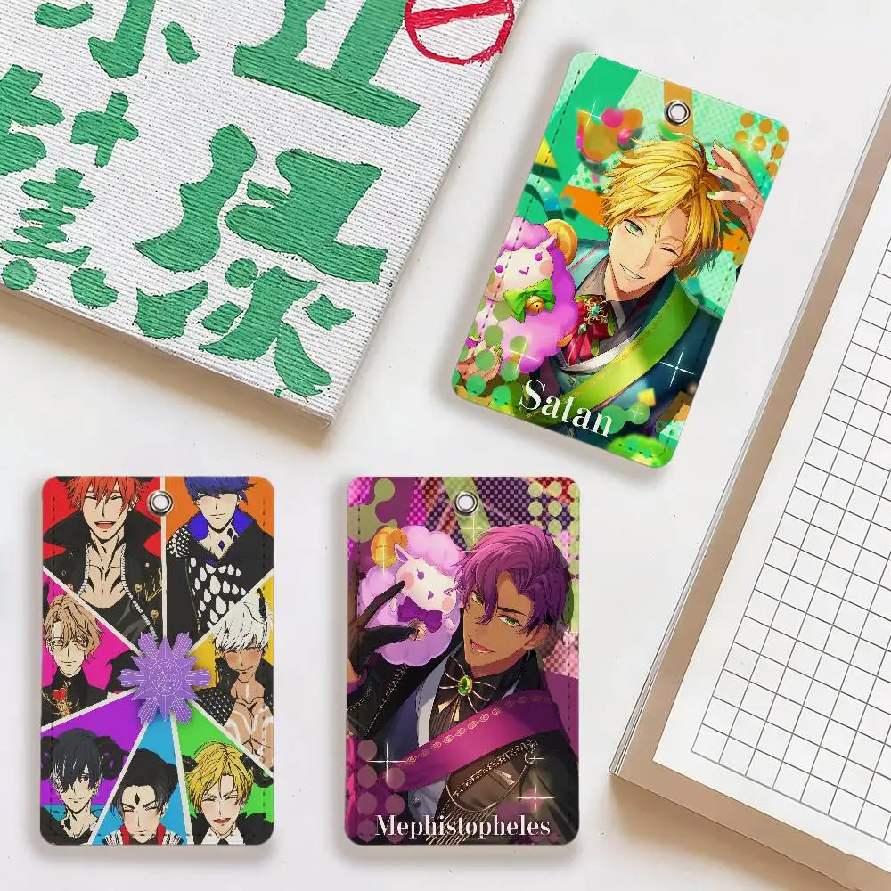 

game O-Obey Me Card Holder For Daily Travel, Bus Card, Access Cards Protector, Suitable For Daily Use.