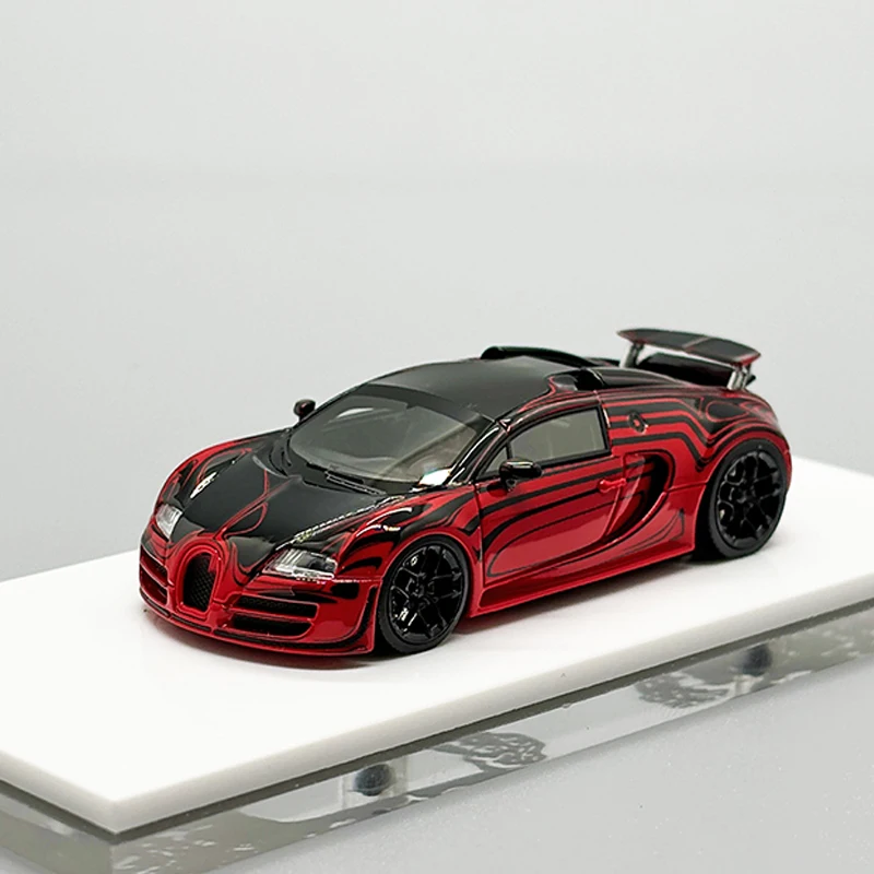 

Оригинальный игрушечный автомобиль Bugatti масштаб 1:64, модель седана, высококлассная коллекция, подарок, детская игрушка, сувенир, статическое украшение