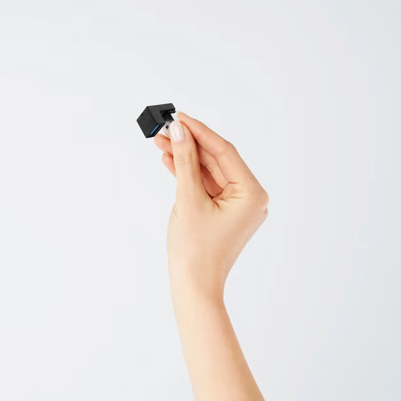 

2Pcs USB Adapter 90 Degree Right Angle USB 3.0 Male to Female High Speed 10Gbps Data Transfer U-Shaped Design for Laptop and