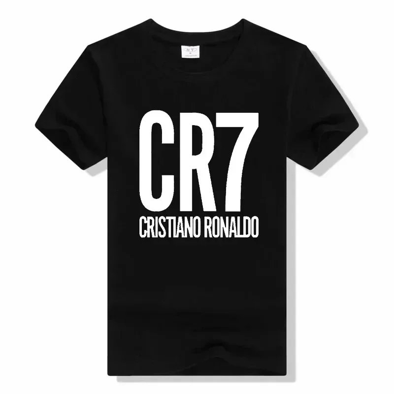 CR7 Boys Summer T-Shirt Cristiano Ronaldo T-Shirt Fashion Outdoor Leisure Training Sports T-Shirt Short Sleeve Sweatshirt