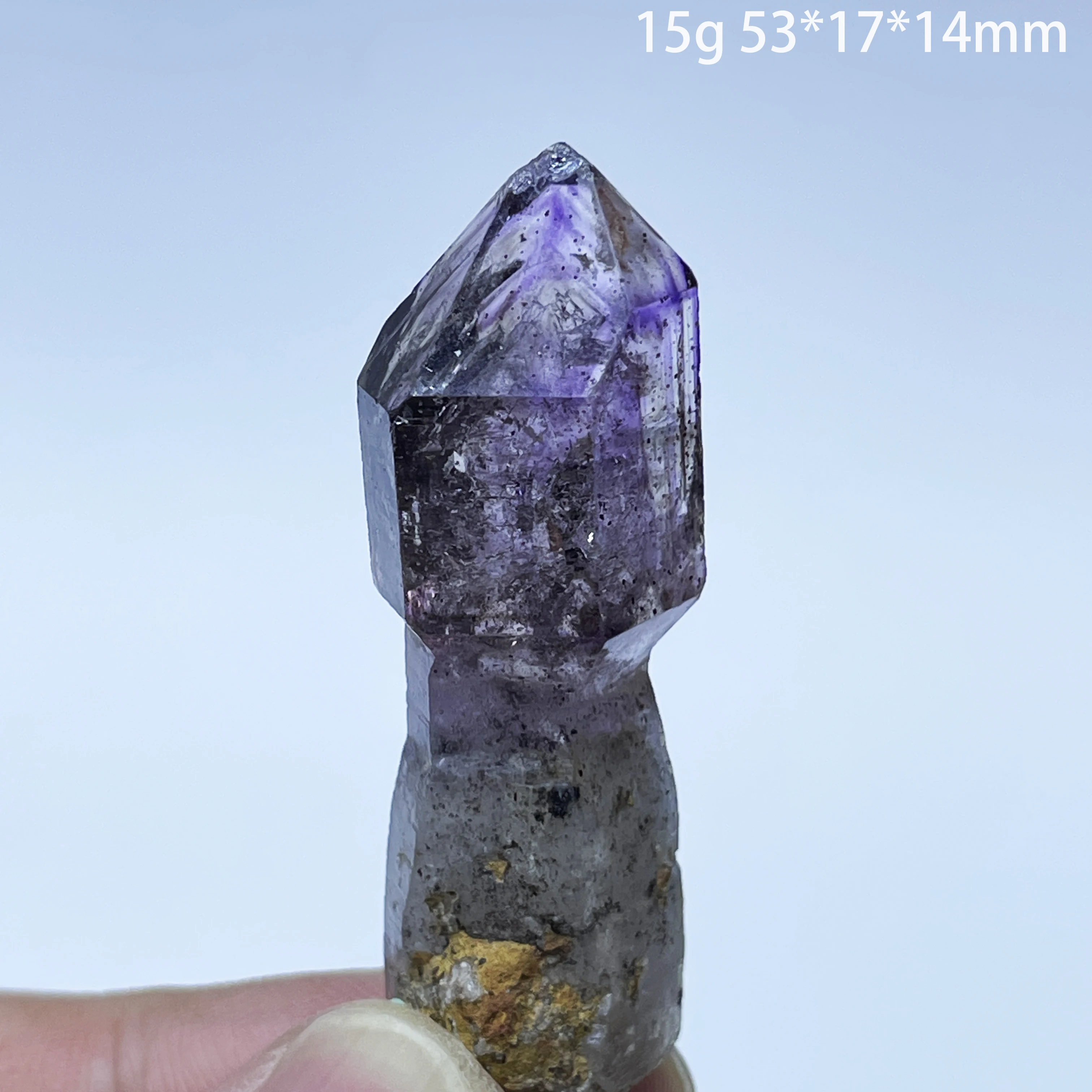 Natural Skeletal Crystal Amethyst Super Seven Mineral Specimen Quartz Cluster Raw Rock Home Decoration Rough Healing Crystal