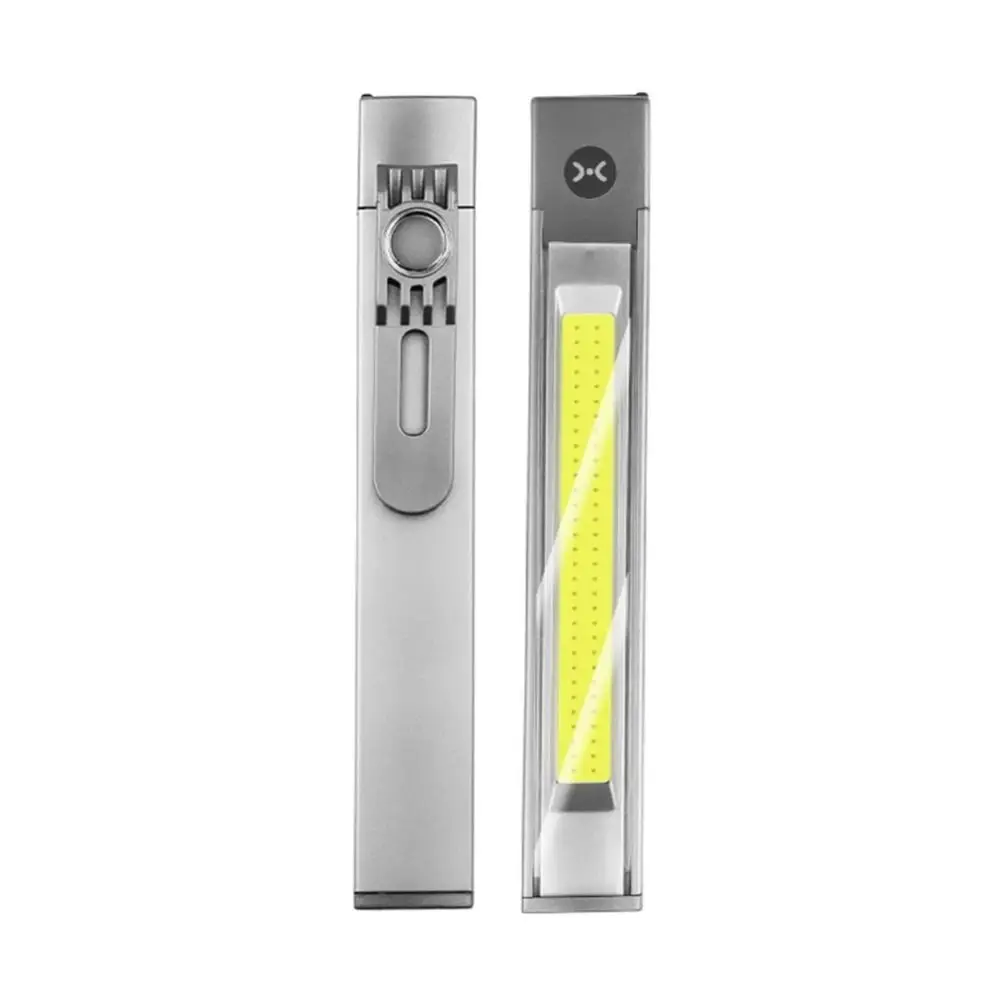 Torcia a LED da 200LM super luminosa con magnete Luce di ispezione del lavoro Mini torcia multifunzione impermeabile Illuminazione di emergenza