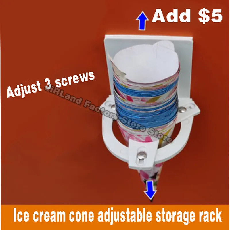 Lce cream maker cone holder Cone stand Egg carrier Automatic cup drop Ice cream machine Crispy cone holder General purpose