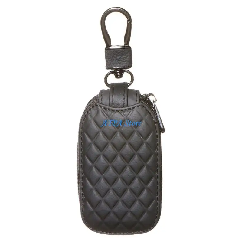 U13C Multifunctional Keychain Wallet For Car Make Of Soft PU Leather Prevents Scratches On Bag