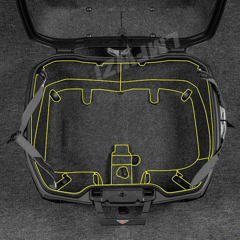Für GIVI V58 Motorrad Top Case Futter Matte Schutz Zubehör Stoßfest Abnormale Lärm Verhindern Kratzer