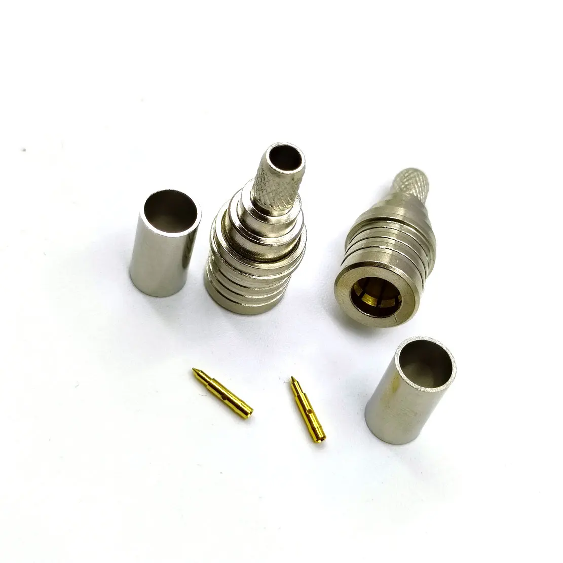 Crimp RF Connector Plug QMA Male Connector For Cable RG174 RG316 RG188 RG188A LMR100 /RG58 RG400 RG142 LMR195