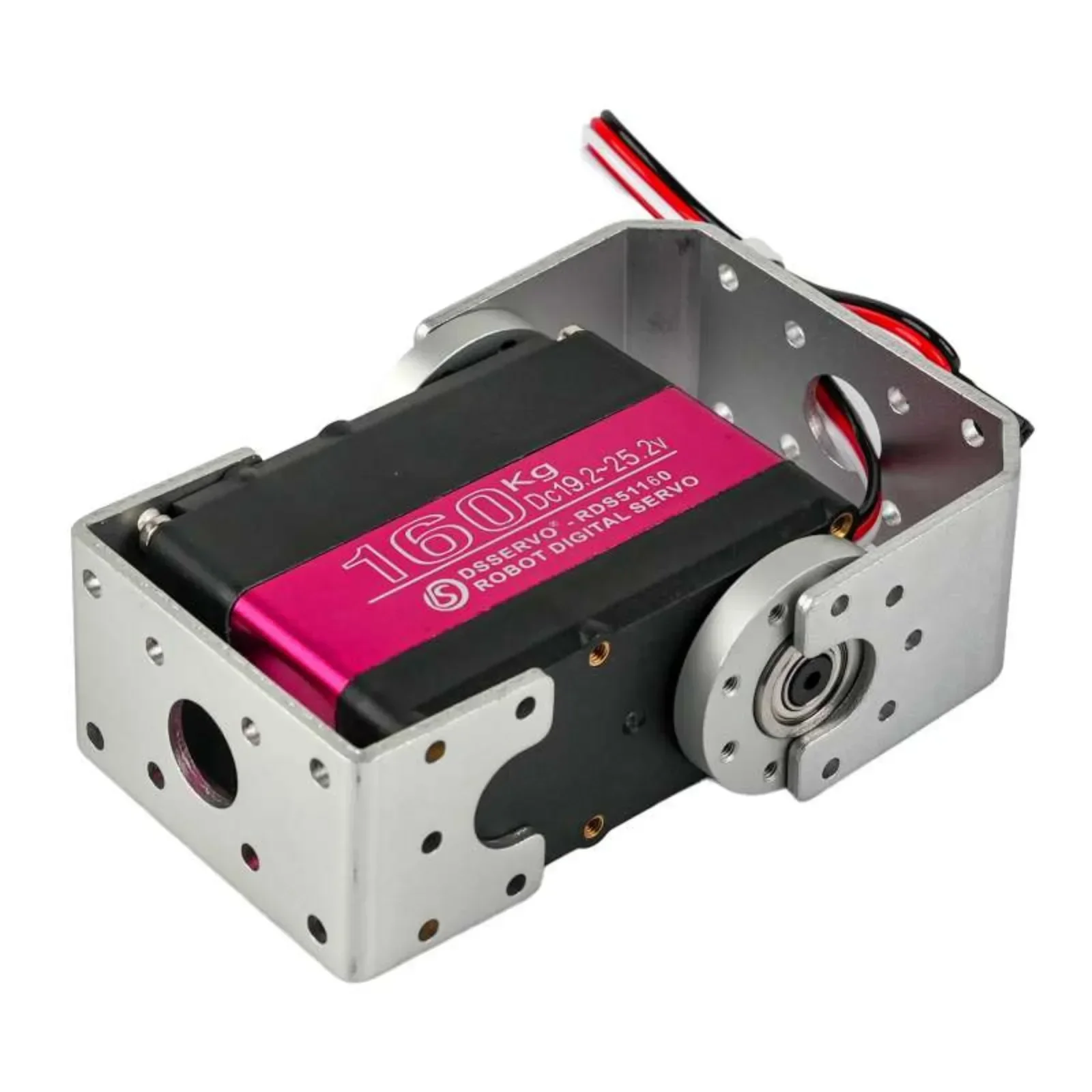 17/20/25/35/60/80/150/160kg Digital Servo Double-Shaft Robotic Servo with U Mounting Bracket 180 / 270 Degree - Image 2