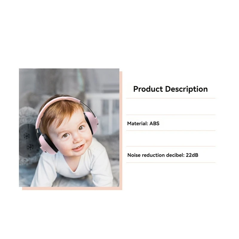 Baby Ear Protection Noise Cancelling Headphones Ear Muffs For Infant&Toddlers For Babies For 3 Months To 3 Years