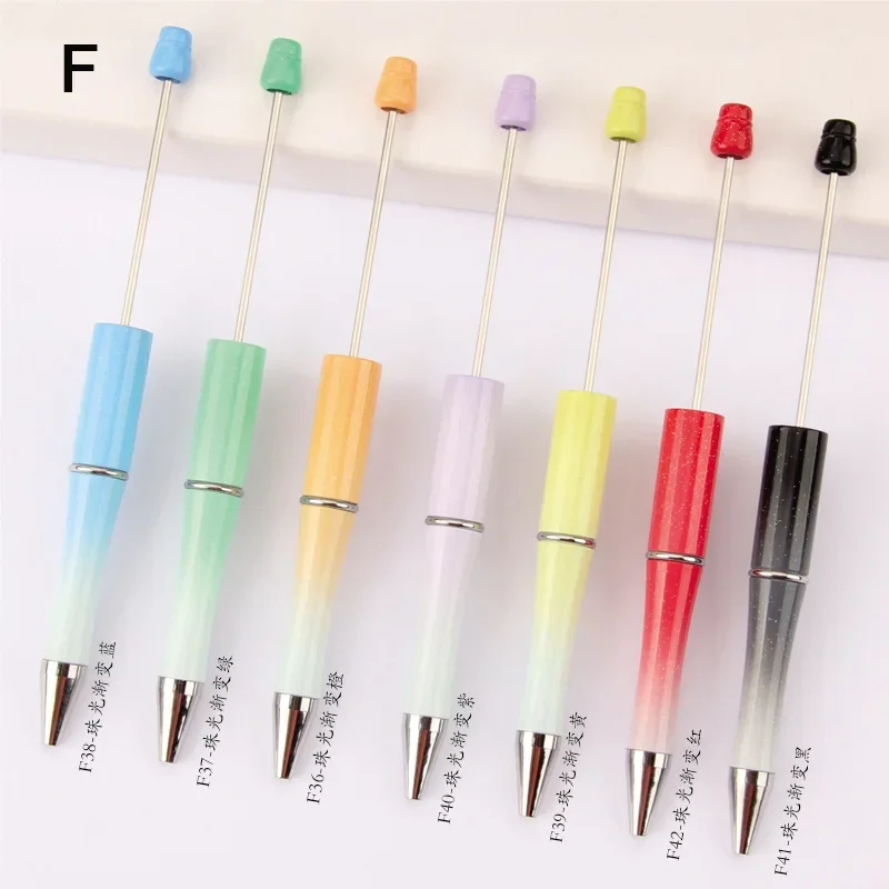 5pcs Plastic Bead Pen Wholesale DIY Birthday Party Favors Kids Wedding Gifts for Guests Baby Shower Favors for Guest Navidad