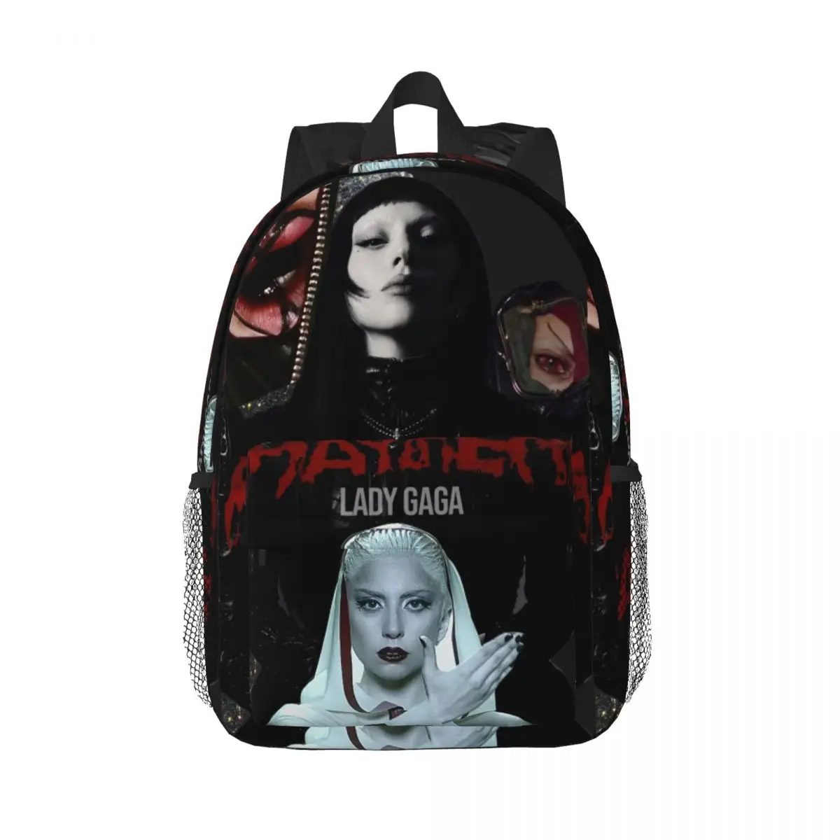 lady gaga バック&ショッパー Lady Gaga Mayhem Album Backpack Hot Sale Daypack Large Capacity