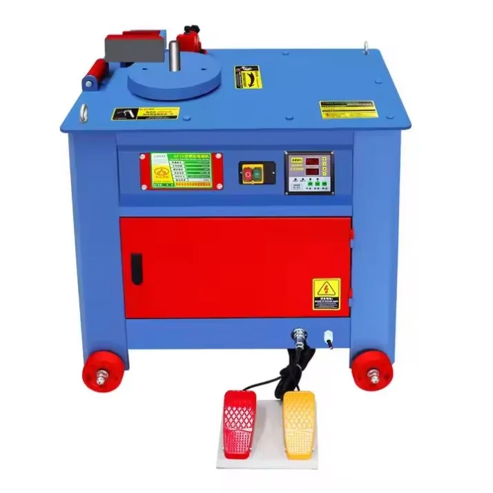 GF28 CNC Rebar Hoop Bending Machine Electric Steel Bar Bender For Construction Round Thread Steel Bending Equipment