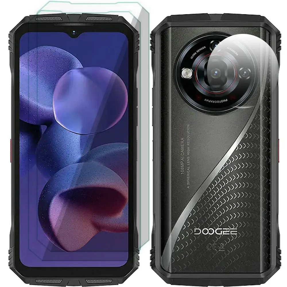 Protective Glass Cover For DOOGEE S118 PRO Tempered Glass Screen Protector For DOOGEE S118 PRO Camera Lens