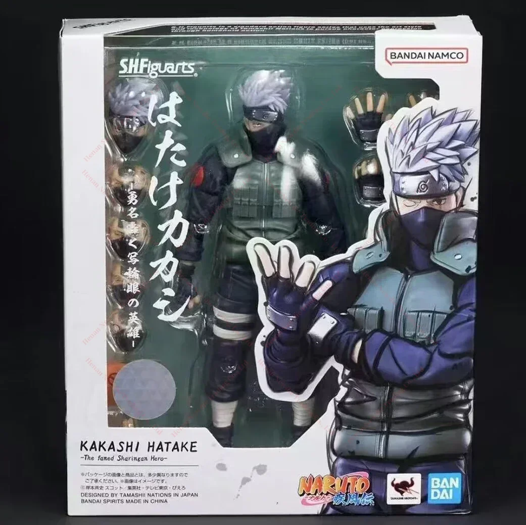 In Stock [72 Hours Shipping]Bandai SHFiguarts 2.0 Hatake Kakashi Action Figure Toy Collection Gift