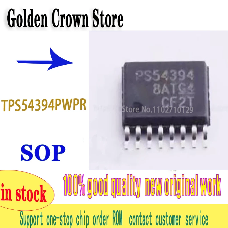 10PCS/LOT TPS54394PWPR(PS54394) TPS54394 TSSOP-16  New original IN STOCK