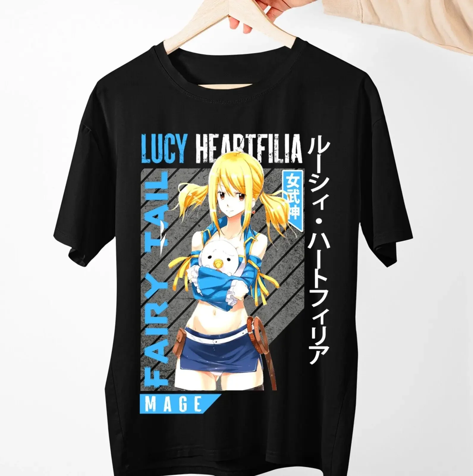 Fairy Tail Anime Lucy Heartfilia Graphic Tee New unisex t-shirt