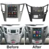 アンドロイド 14 カーラジオスバルアウトバック 2009-2014 オートラジオマルチメディアプレーヤー Carplay ナビゲーション GPS 4 グラム WIFI ステレオユニット 1