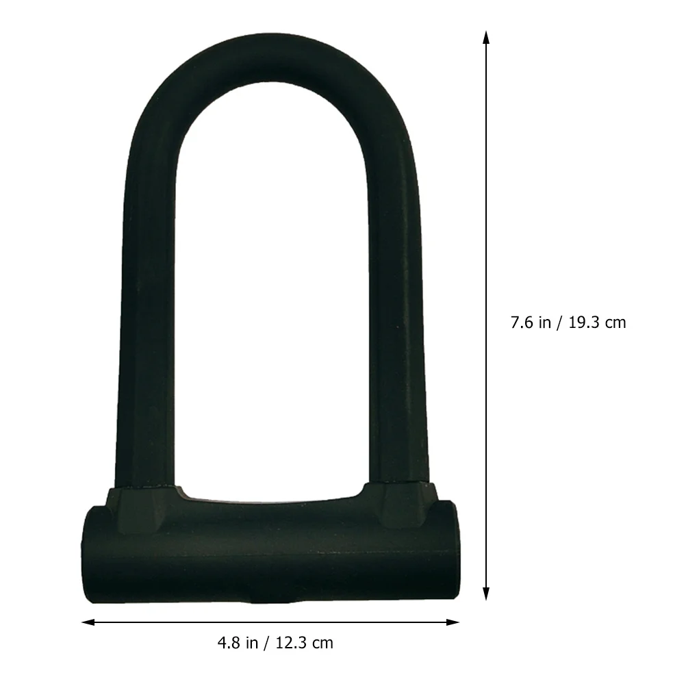 

Bike Security Lock Ring Shaped Metal Anti-Theft Lock Easy to Use and Store Suitable for All Standard Bikes Motorcycles Scooters