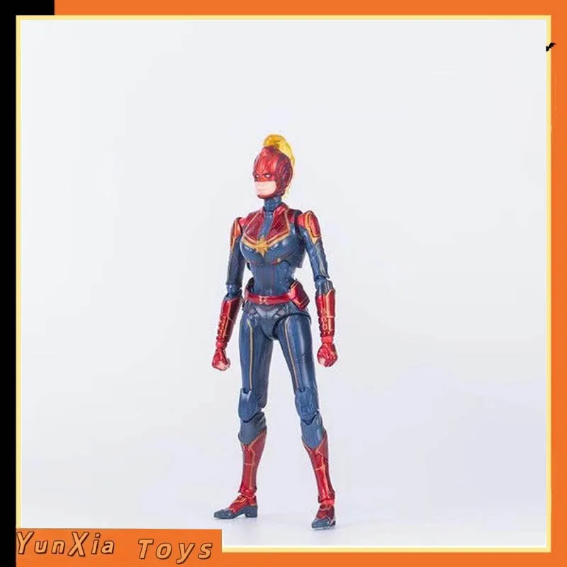 

Yun Xiang She Captain Marvel F58 1/6 Scale Action Figure Avengers HC Articulated Collectible Boxed Figure For Marvel Movie Fans