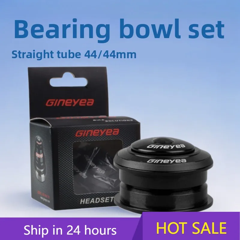 

Jingye 44-44 мм прямая трубка, вилка, герметичные подшипники, аксессуар для гарнитуры для горного и шоссейного велосипеда