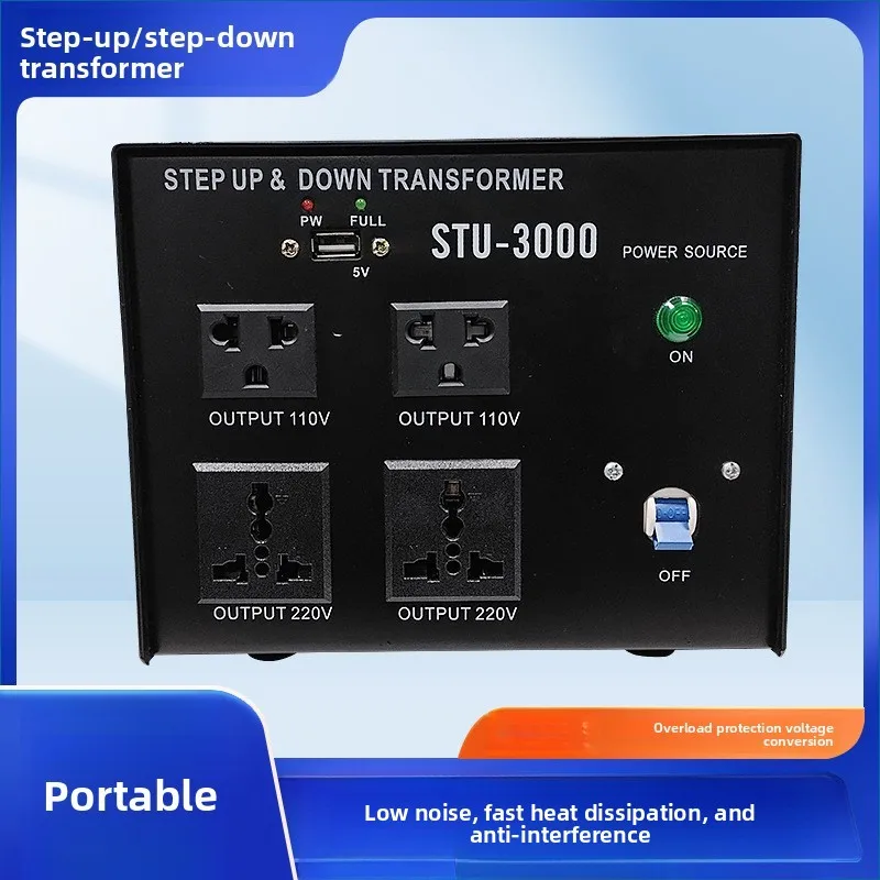 

STUSeries Ring Low Frequency Small Self-Coupling Power Supply Step-Up Transformer High Power Voltage Converter1000VA-5000VA