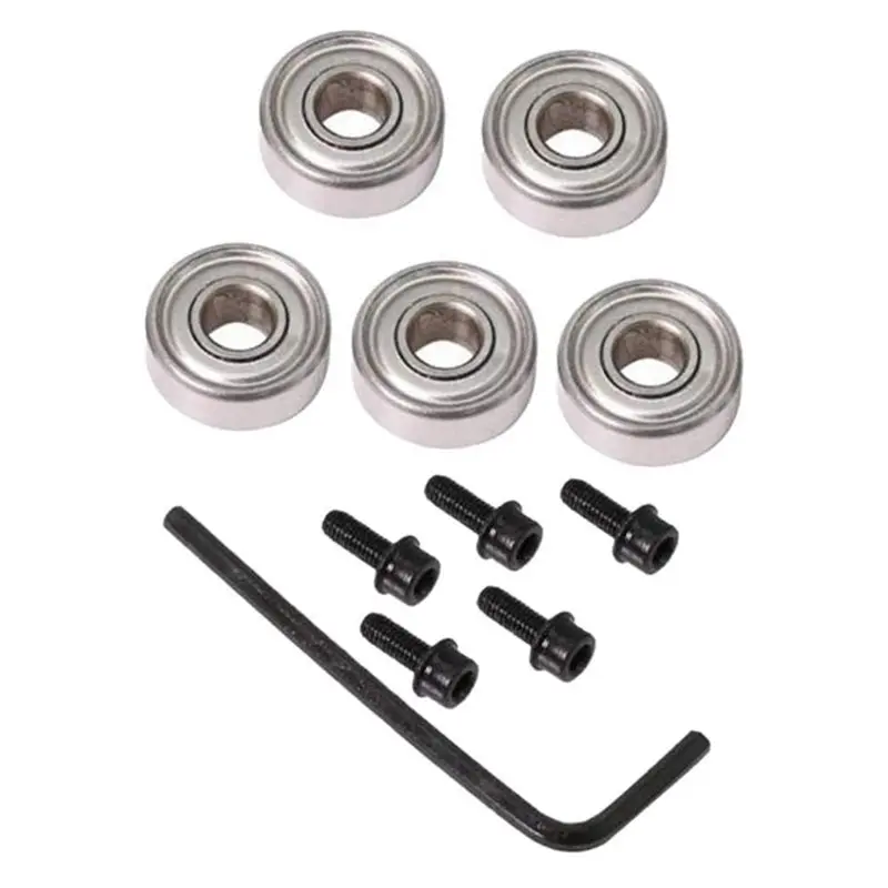 【CYBER MONDAY】50X Top Bearing Router Bit Cutter Head Bearing Set Ball Bearing Accessories Kit Inner 4.76Mm Outer 12.7Mm