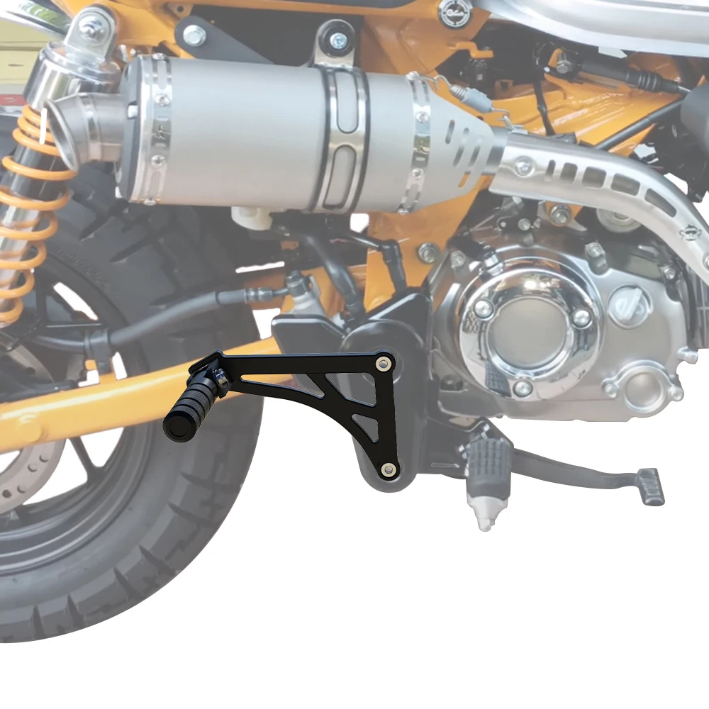 Fit For Honda Monkey 125 2018 2019 2020 2021 2022 2023 2024 2025 Rear Foot Pegs Bracket Motorcycle Rear Passenger Footrest