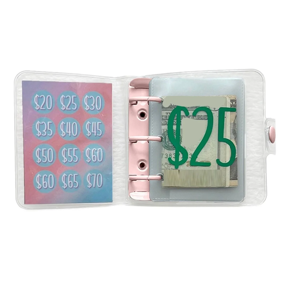 Binder tantangan penghematan 1000, Binder penghemat uang, buku tantangan penghematan dengan amplop, tantangan penghematan amplop