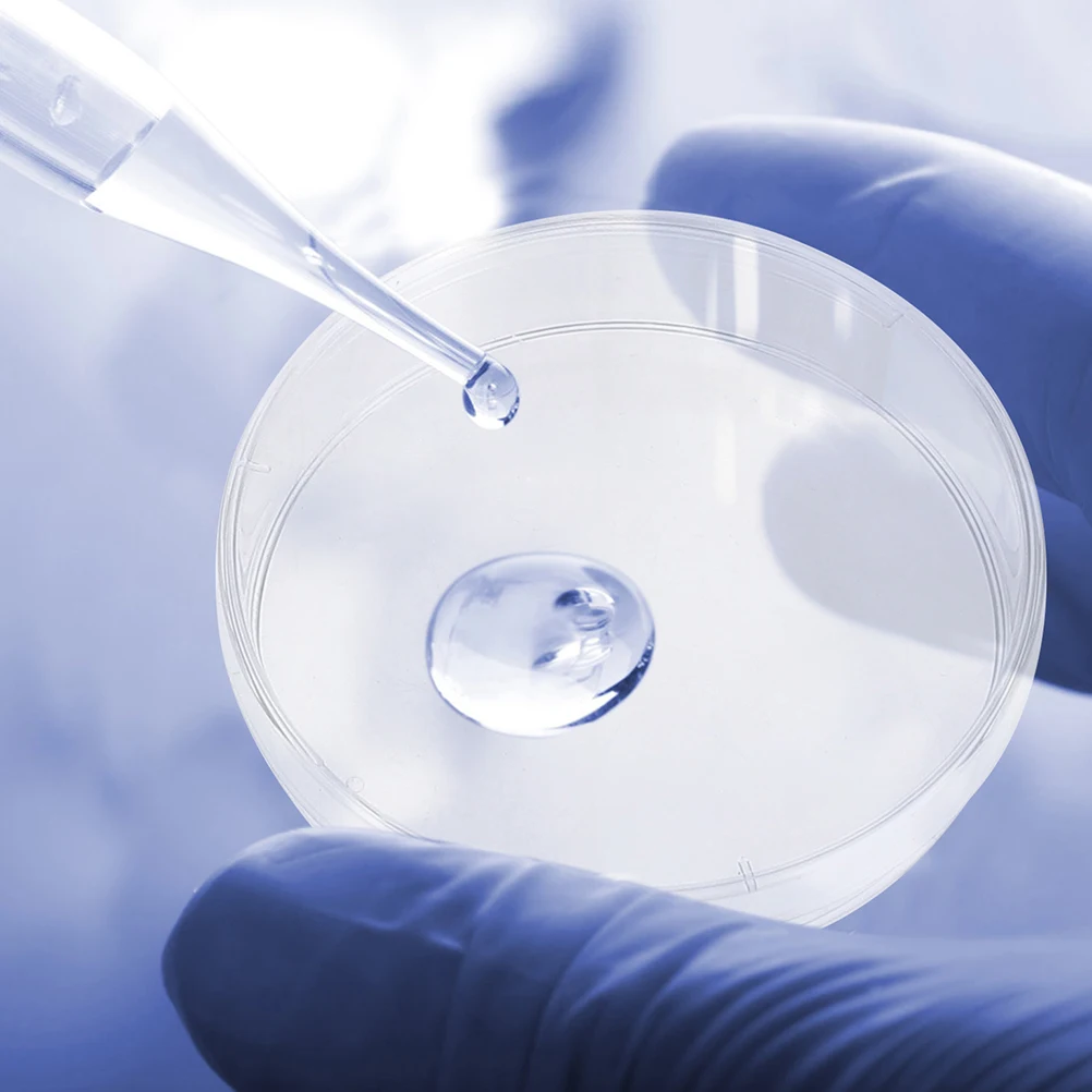 

10pcs Clear Petri Dishes With Lid Petri Dish Plates Science Plate For Experiments Cell Tissue Agar Supplies