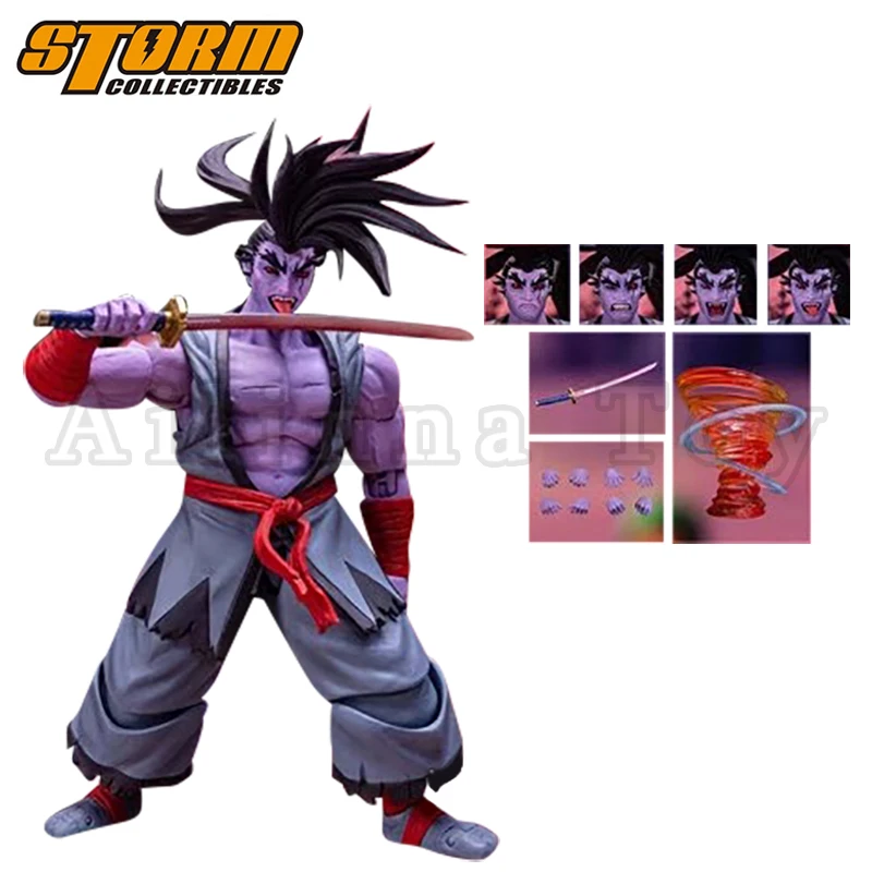 

Storm Toys 1/12 7inches Action Figure Samurai Shodown VI Rasetsumaru Anime Model For Gift Free Shipping