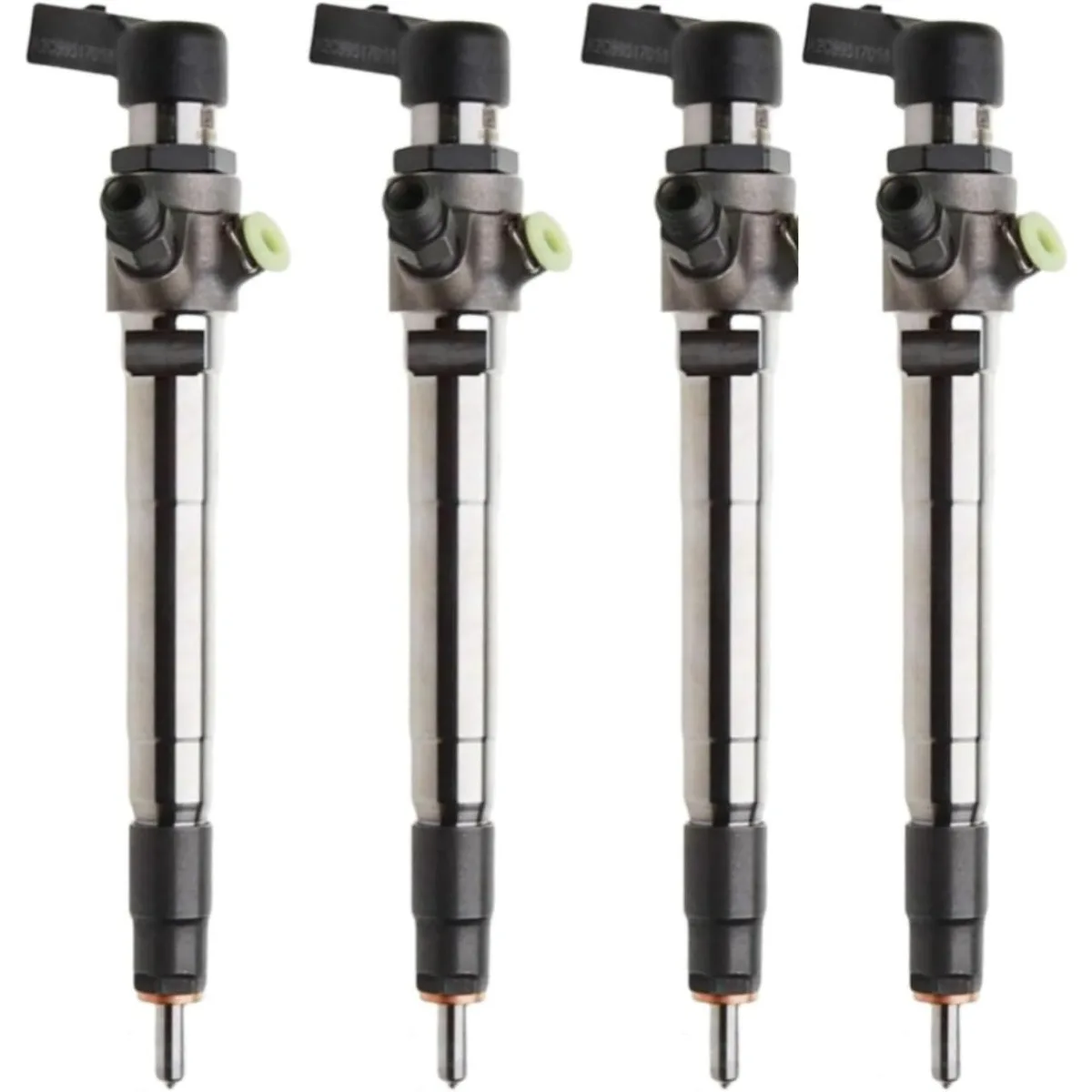 A2C59517051 9801125480 1746967 Fuel Injector 4-Pack for Ford Ranger Transit Mazda BT-50 Fiat Ducato Citroen Relay Peugeot Boxer