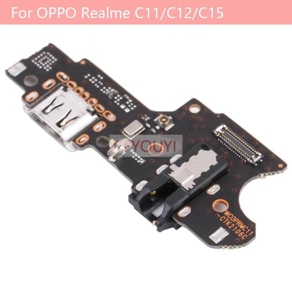 

For OPPO Realme C11 C12 C15 Dock Connector Charger Board USB Charging Port Flex Cable Replacement Part