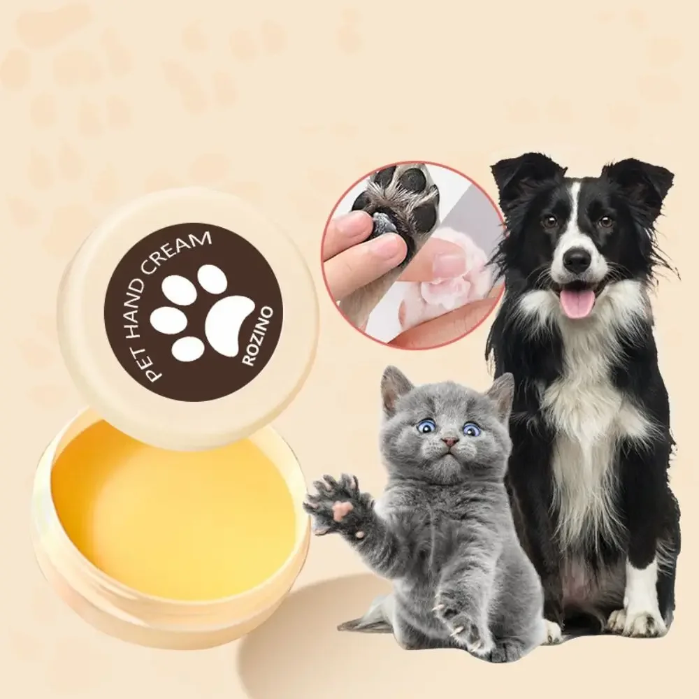 Multi-Functional Natural Pet Paw Soother Ointment Moisturizer Durable Protection Against Hot Surfacesx All Season Pet Care Tools