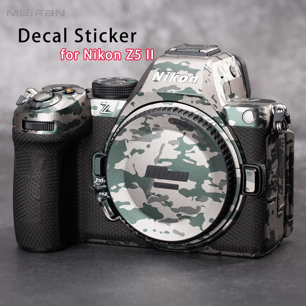 

Decal Sticker for Nikon Z5 II Z52 Z5 Mark II Camera Body Skin Sticker Protective Film Skin Wrap Film Photography Accessories