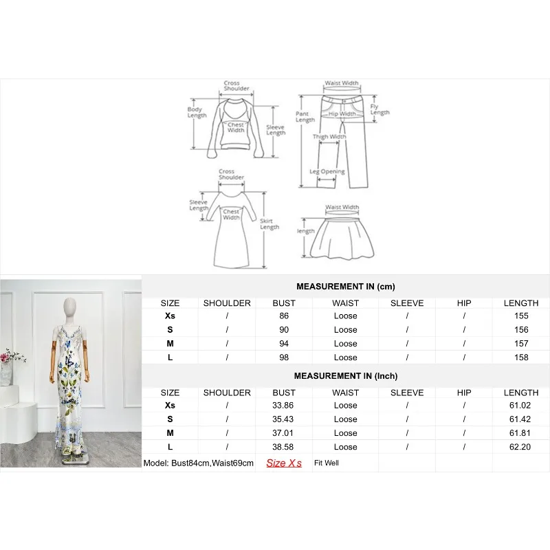 Vestido midi com cintura cortada e halter para férias, novo vestido de seda amarelo com estampa floral sem mangas de alta qualidade