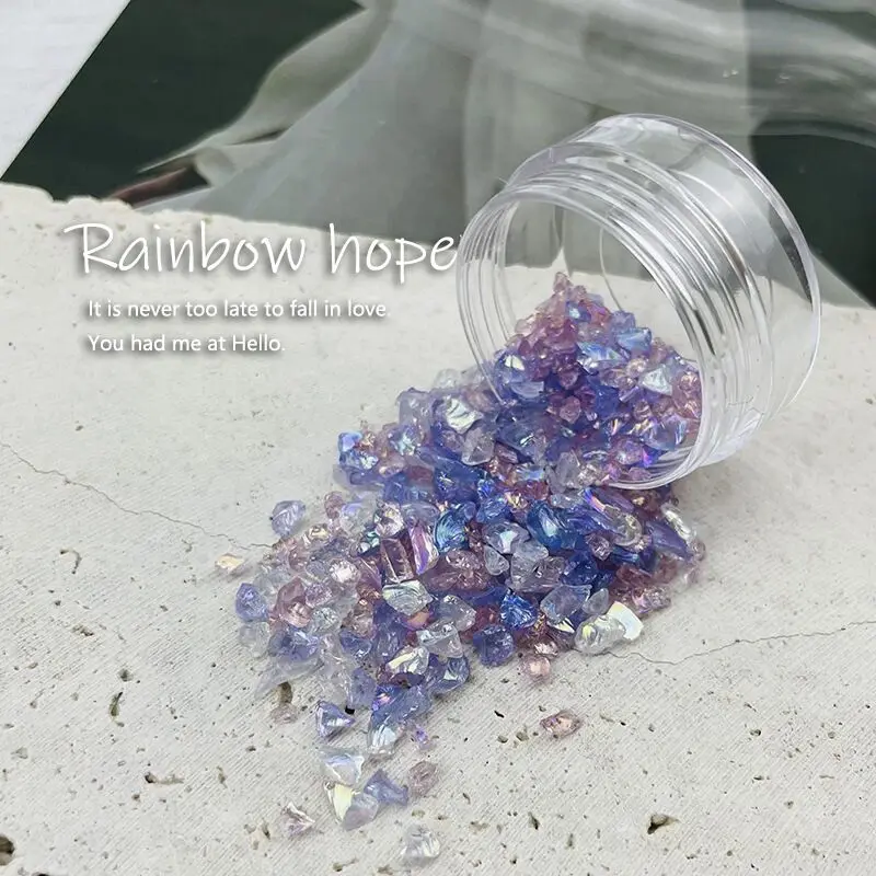 1 صندوق مختلط غير النظامية كريستال حجر الراين مسمار الديكور سحر الأظافر اكسسوارات DIY بها بنفسك الكروم حجر كريستال الأظافر الحفر