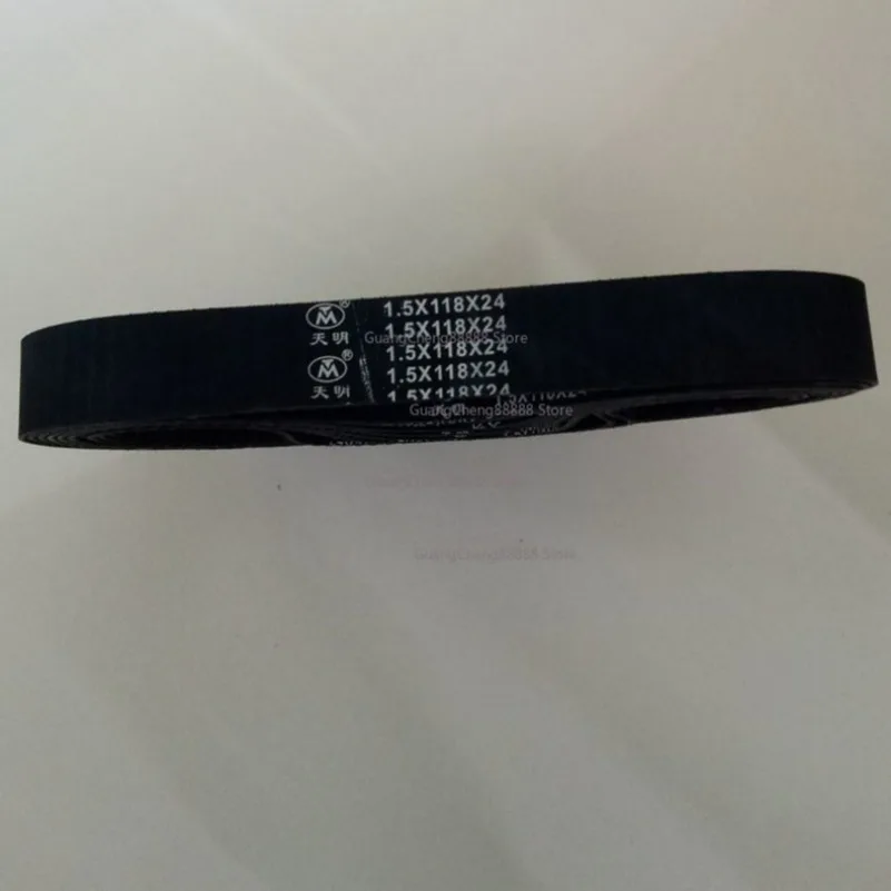 Wire Cutting Accessories For Haishu Fumao, Zhenwei Timing Belt 1.5 * 118 * 24 Square Tooth Rubber Belt