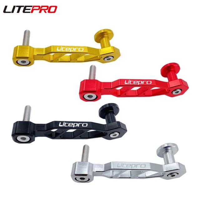 Litepro składany rower łańcuchy stabilizator napinacza dla Birdy 2 3 przerzutka tylna roweru zapobiegająca upuszczaniu łańcucha