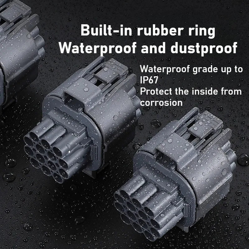 DJ7148-2-11/21 자동차 방수 커넥터, 암수 쌍 플러그 하네스 6181-0077/6189-0136