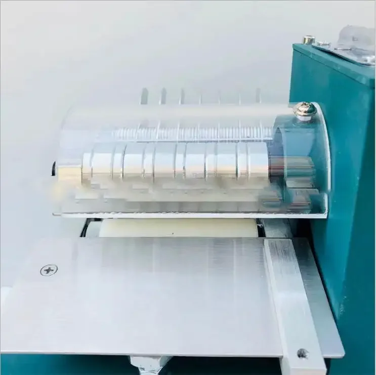 Leather slitting machine Leather strip cutting machine Belt making machine