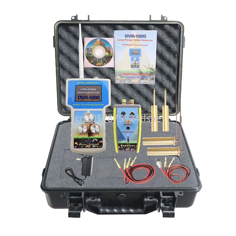 

DVR-1000 Long Range Metal Detector Radar Gold Silver Bronze Platinum Diamond Emerald Detector