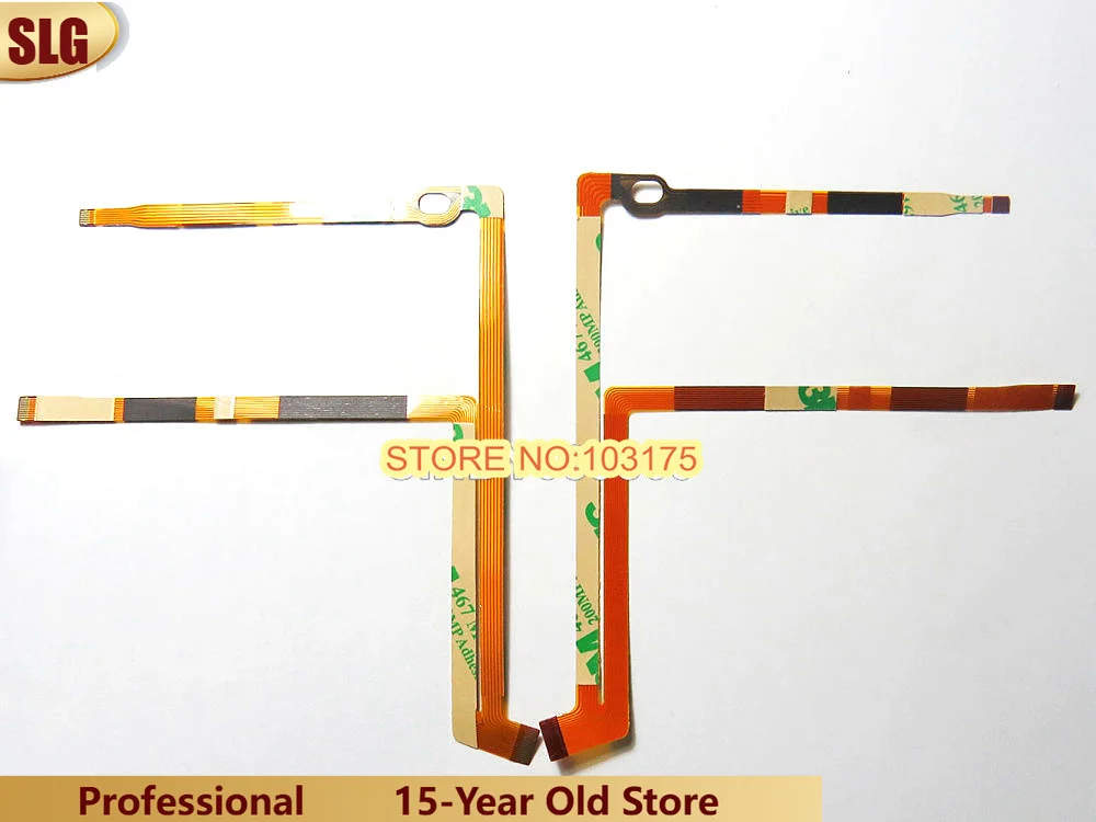 3 قطع الفتحة المضادة للاهتزاز الكابلات المرنة لنيكون AF-S نيكور 24-120 مللي متر f4G ED