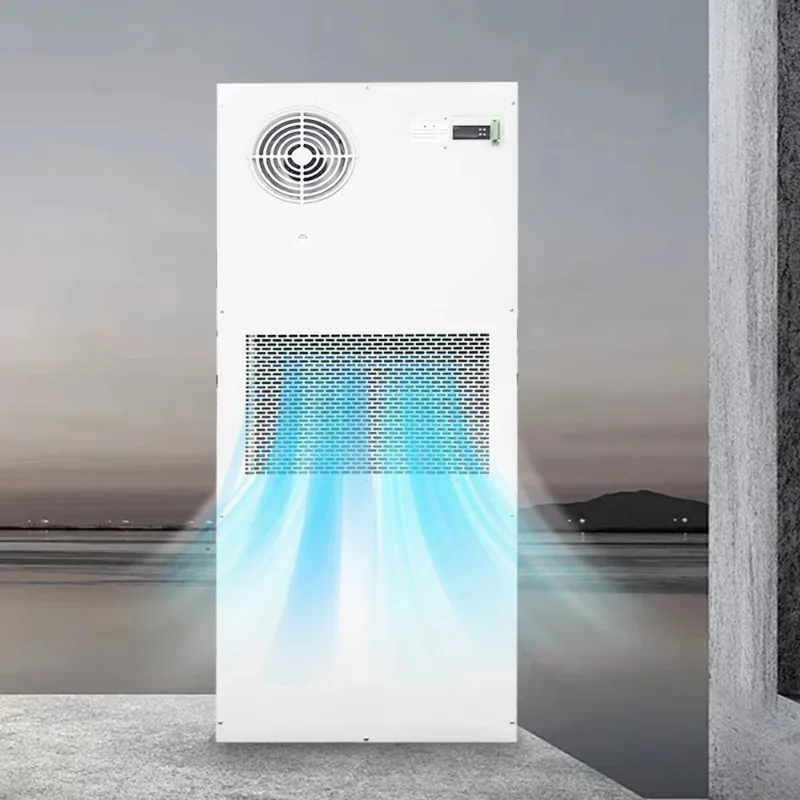 Fully automatic new electric cabinet air conditioner with AC motor and R134a refrigerant