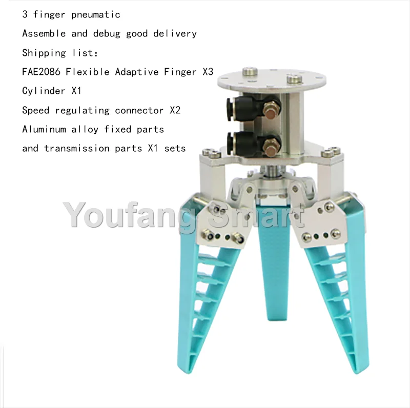 Variant: 3 finger pneumatic