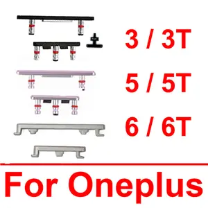 Bilashmart Volume Power Buttons Oneplus OnePlus 1+ 3 3T 5 5T 6 6T On OFF Power Volume Side Keys Flex Cable Parts
