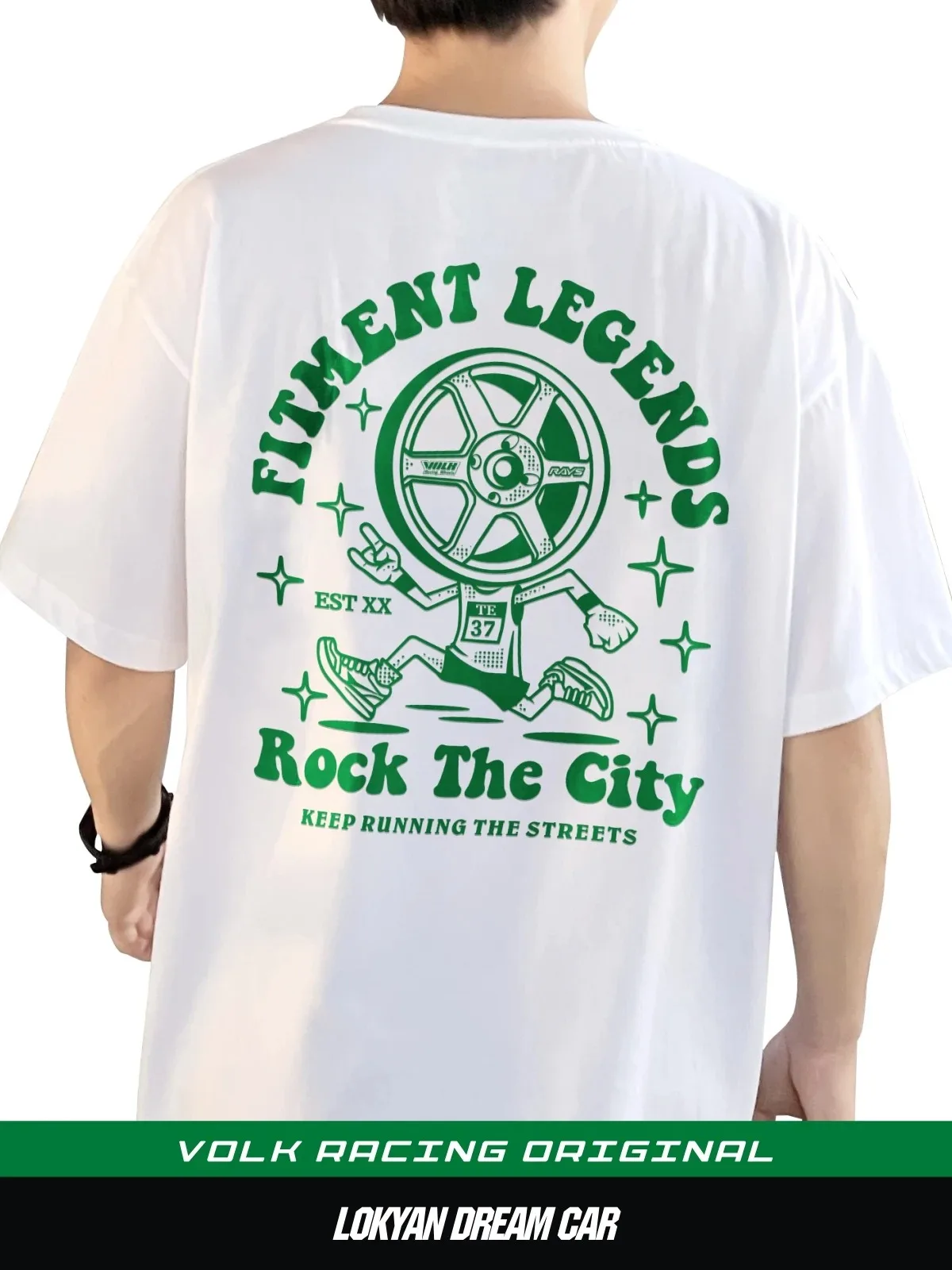 25 قمة الموضة الجديدة عداء شخصية كرتونية عجلات محور سباق الشارع الرياضة اللياقة البدنية الرجال تي شيرتات قصيرة الاكمام زوجين الفتاة #2