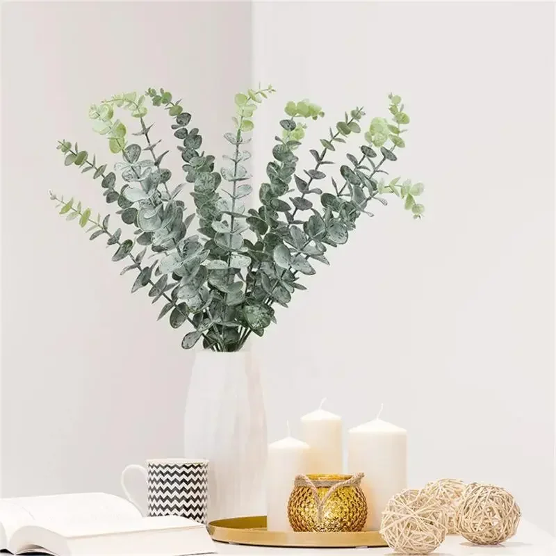 Artificial Eucalyptus Wall Hanging Decor Greenery Boho Home Decorations Farmhouse Rustic Plants For Wedding Decorations