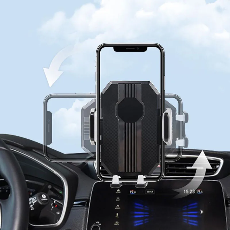Multifunctional Adjustable Mobile Phone Holder Suction Cup AR Navigation Phone Mount For Redmi Samsung iPhone 11 Pro Phone Stand
