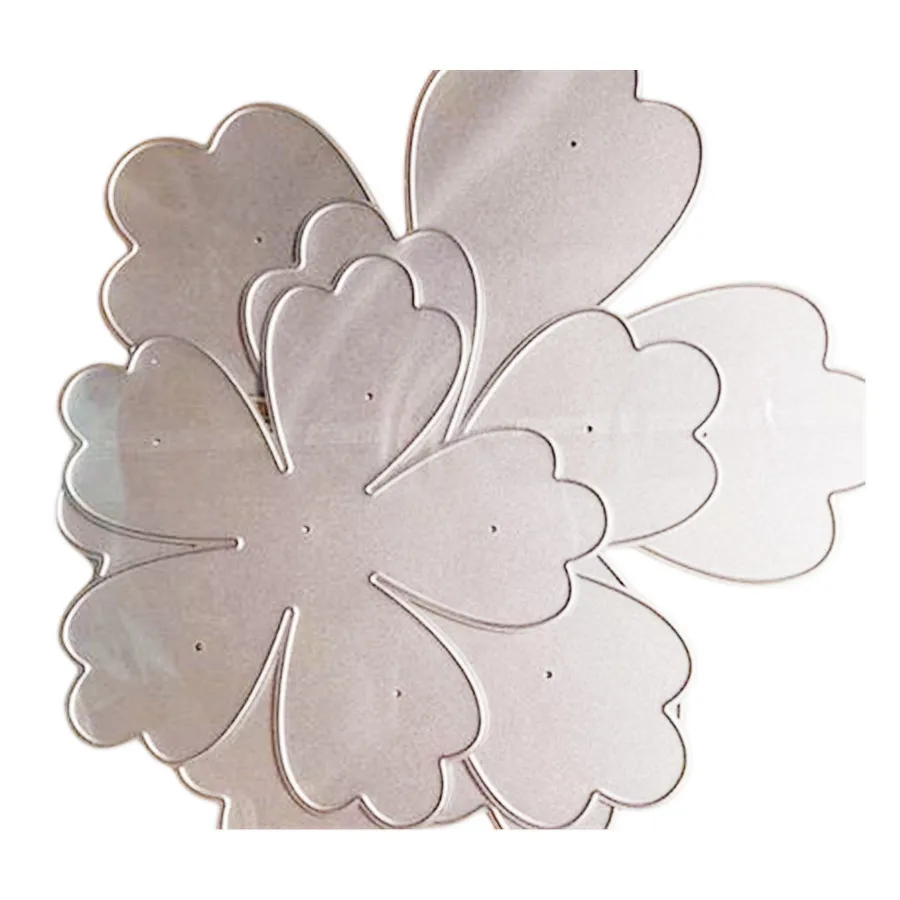 YINISE SCRAPBOOK Metal Cutting Dies For Scrapbooking Stencils Flowers DIY PAPER Album Cards Making CRAFTS Embossing Die CUT NEW